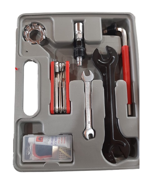 Maleta Estojo De Ferramentas Bike Bicicleta Kenli 18 Peças - Imagem 5