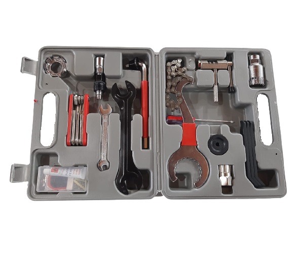 Maleta Estojo De Ferramentas Bike Bicicleta Kenli 18 Peças