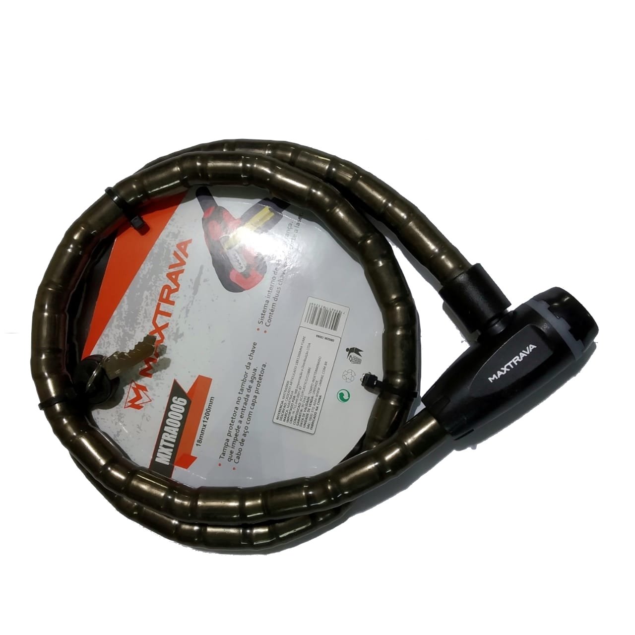 Cadeado Articulado Max 200 18 mm x 1200 mm Max Trava - Imagem 2